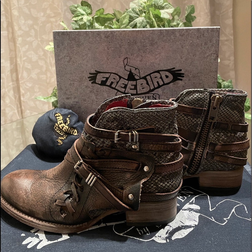 Freebird by Steven Belfast Bootie, Size 7